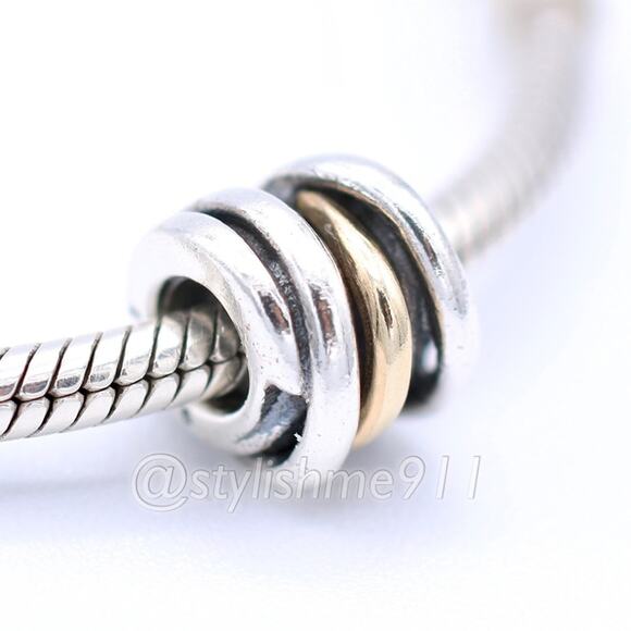 Authentic PANDORA Ring Cluster Charm - 790153 - Picture 1 of 11